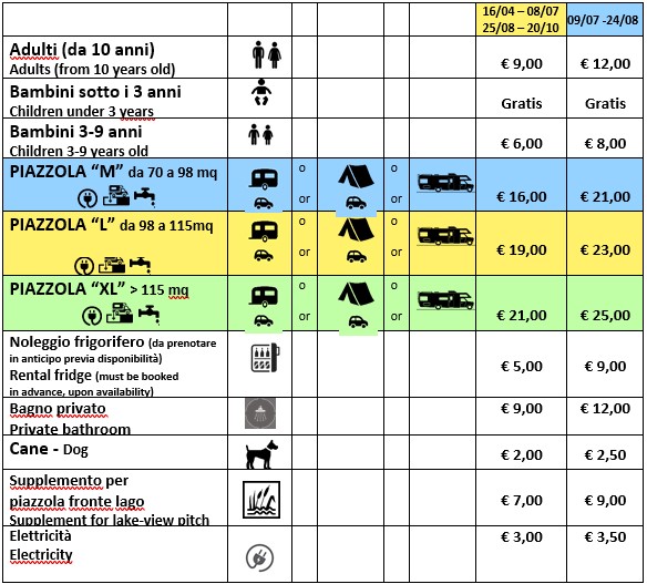 LISTINO 2025 ITA-ENG